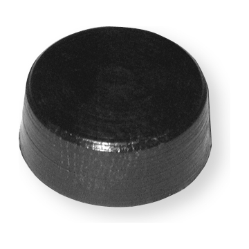 Capa preta de protecção para parafusos Ø4,8 RAL9005